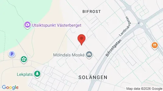 Apartments for rent i Mölndal - kort over placeringen