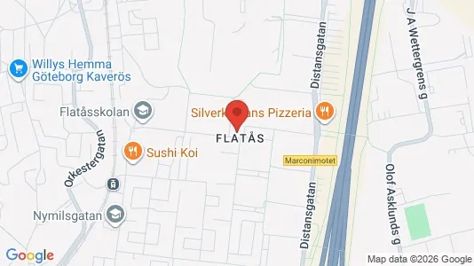 Apartments for rent i Askim-Frölunda-Högsbo - kort over placeringen
