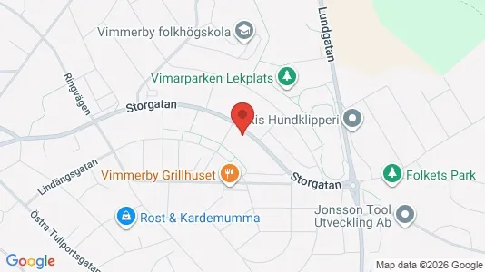Apartments for rent i Vimmerby - kort over placeringen