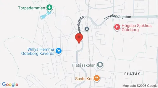 Apartments for rent i Askim-Frölunda-Högsbo - kort over placeringen