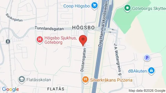 Apartments for rent i Askim-Frölunda-Högsbo - kort over placeringen