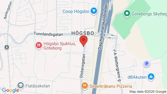 Apartments for rent i Askim-Frölunda-Högsbo - kort over placeringen
