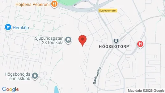 Apartments for rent i Askim-Frölunda-Högsbo - kort over placeringen