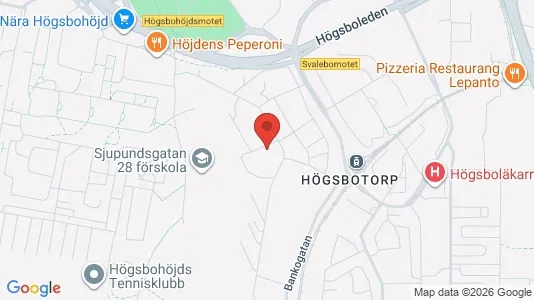 Apartments for rent i Askim-Frölunda-Högsbo - kort over placeringen