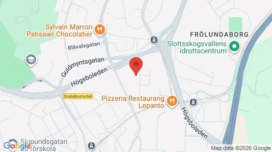 Apartments for rent i Majorna-Linné - kort over placeringen