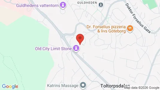 Apartments for rent i Gothenburg City Centre - kort over placeringen