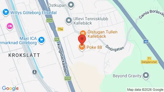 Apartments for rent i Örgryte-Härlanda - kort over placeringen