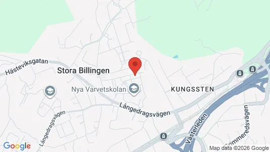 Apartments for rent i Gothenburg West - kort over placeringen