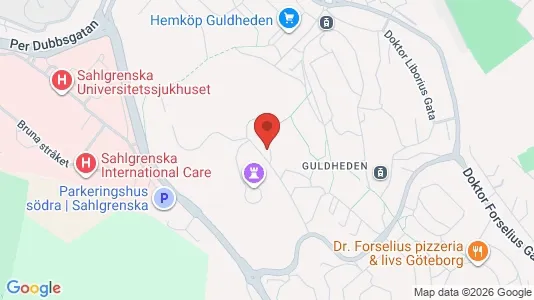 Apartments for rent i Gothenburg City Centre - kort over placeringen