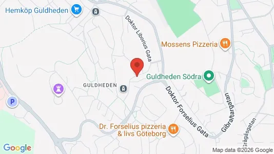 Apartments for rent i Gothenburg City Centre - kort over placeringen