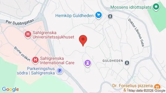 Apartments for rent i Gothenburg City Centre - kort over placeringen