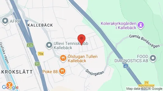 Apartments for rent i Örgryte-Härlanda - kort over placeringen