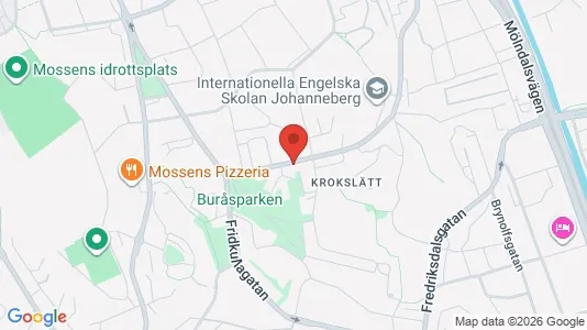 Apartments for rent i Johanneberg - kort over placeringen