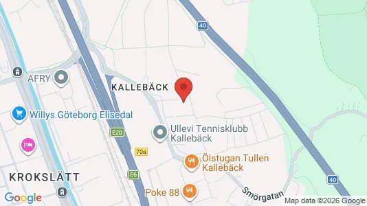Apartments for rent i Örgryte-Härlanda - kort over placeringen