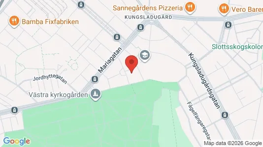 Apartments for rent i Majorna-Linné - kort over placeringen