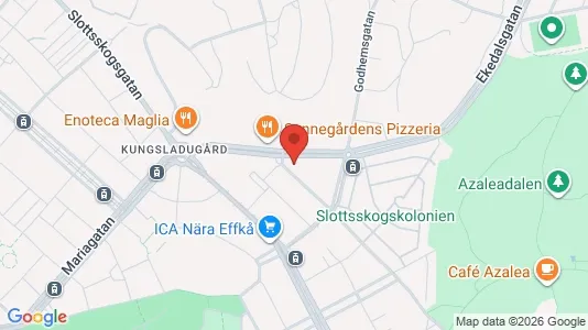 Apartments for rent i Majorna-Linné - kort over placeringen
