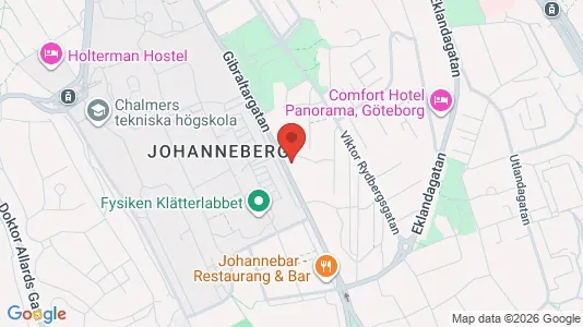 Apartments for rent i Johanneberg - kort over placeringen