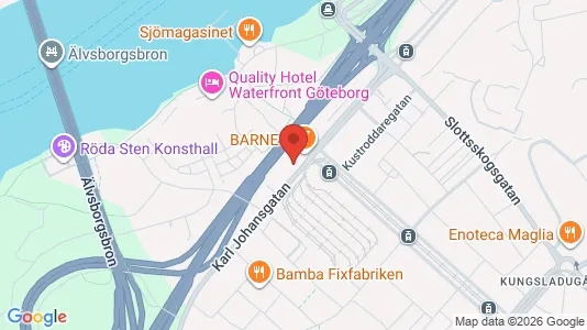 Apartments for rent i Majorna-Linné - kort over placeringen