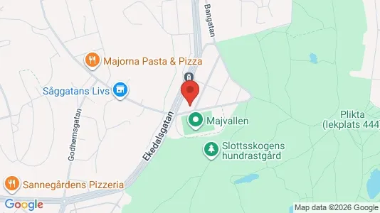 Apartments for rent i Majorna-Linné - kort over placeringen