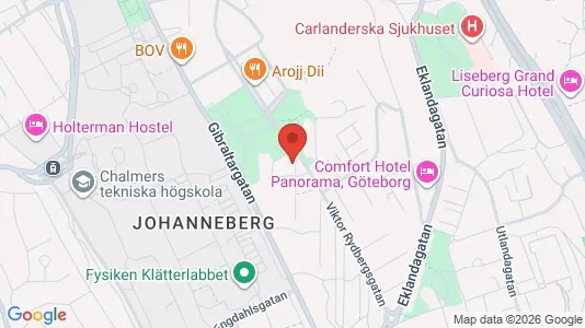 Apartments for rent i Johanneberg - kort over placeringen