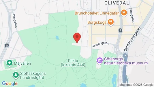 Apartments for rent i Majorna-Linné - kort over placeringen