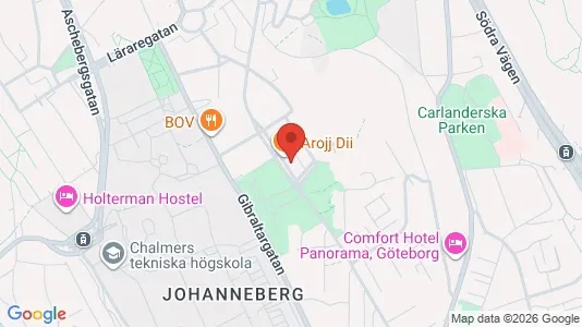 Apartments for rent i Johanneberg - kort over placeringen