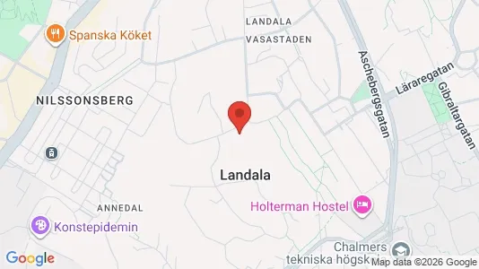 Apartments for rent i Gothenburg City Centre - kort over placeringen