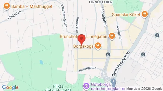 Apartments for rent i Gothenburg City Centre - kort over placeringen