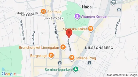 Apartments for rent i Gothenburg City Centre - kort over placeringen