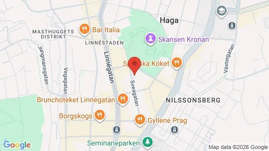Apartments for rent i Gothenburg City Centre - kort over placeringen