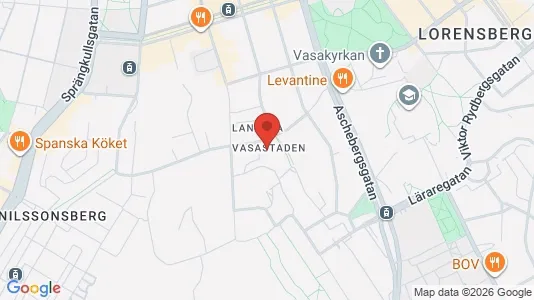 Apartments for rent i Gothenburg City Centre - kort over placeringen