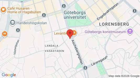 Apartments for rent i Gothenburg City Centre - kort over placeringen