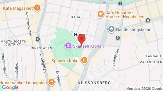 Apartments for rent i Gothenburg City Centre - kort over placeringen
