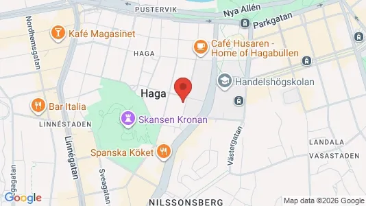 Apartments for rent i Gothenburg City Centre - kort over placeringen