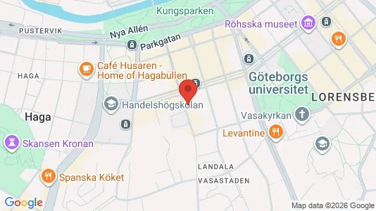 Apartments for rent i Gothenburg City Centre - kort over placeringen