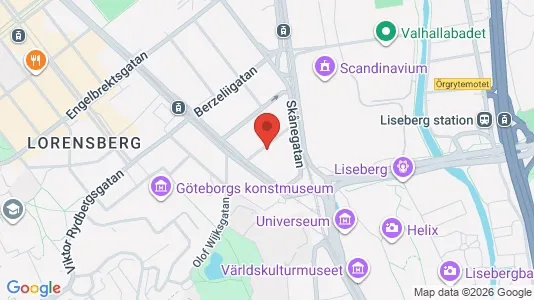 Apartments for rent i Örgryte-Härlanda - kort over placeringen