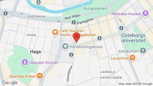 Apartments for rent i Gothenburg City Centre - kort over placeringen