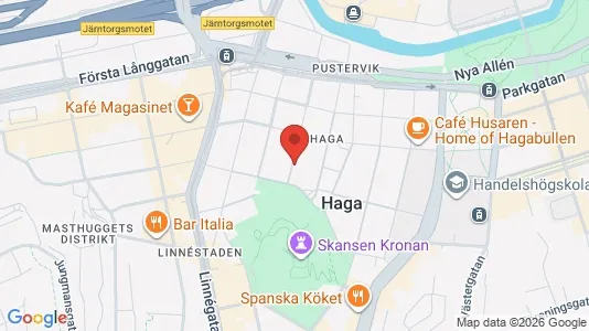 Apartments for rent i Gothenburg City Centre - kort over placeringen