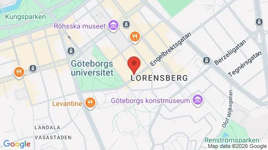 Apartments for rent i Gothenburg City Centre - kort over placeringen