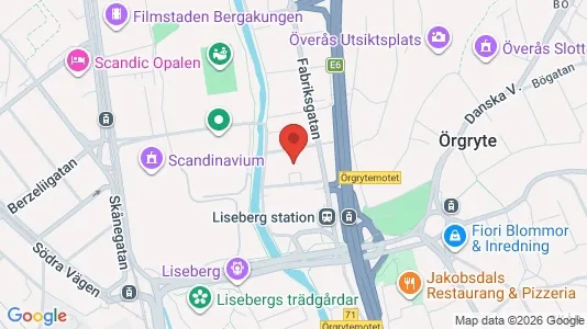Apartments for rent i Örgryte-Härlanda - kort over placeringen