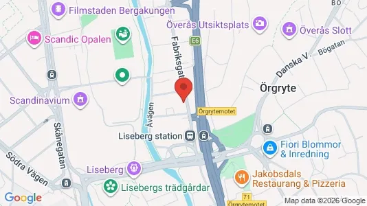 Apartments for rent i Örgryte-Härlanda - kort over placeringen