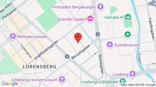 Apartments for rent i Örgryte-Härlanda - kort over placeringen