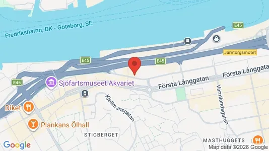 Apartments for rent i Majorna-Linné - kort over placeringen