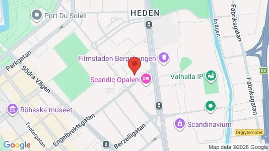 Apartments for rent i Gothenburg City Centre - kort over placeringen