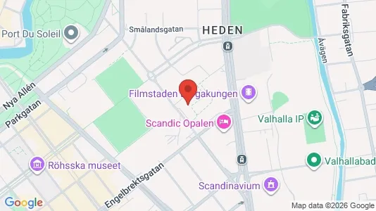 Apartments for rent i Gothenburg City Centre - kort over placeringen