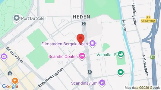 Apartments for rent i Gothenburg City Centre - kort over placeringen