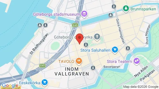 Apartments for rent i Gothenburg City Centre - kort over placeringen