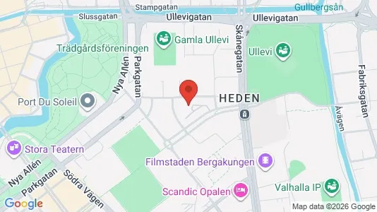 Apartments for rent i Gothenburg City Centre - kort over placeringen