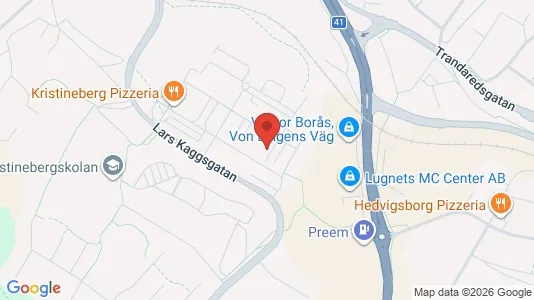 Apartments for rent i Borås - kort over placeringen
