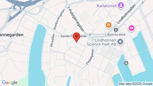 Apartments for rent i Lundby - kort over placeringen